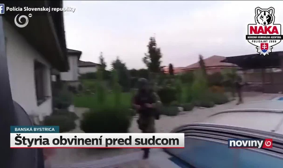 Štyria obvinení pred sudcom