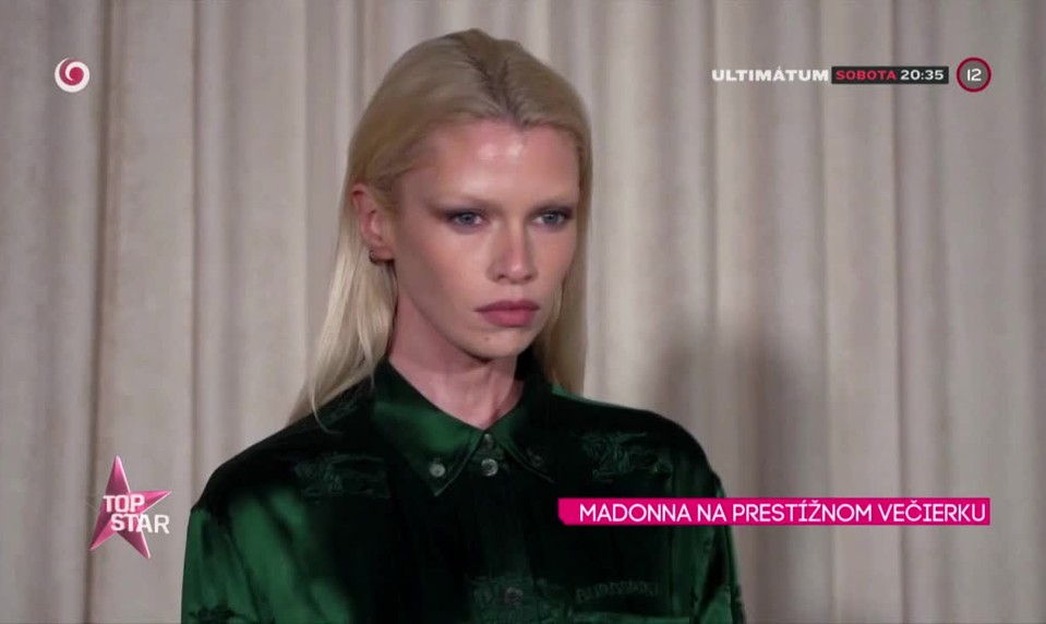 MADONNA NA PRESTÍŽNOM VEČIERKU