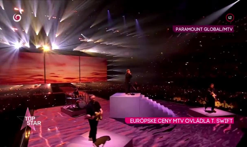 EURÓPSKE CENY MTV OVLÁDLA T. SWIFT