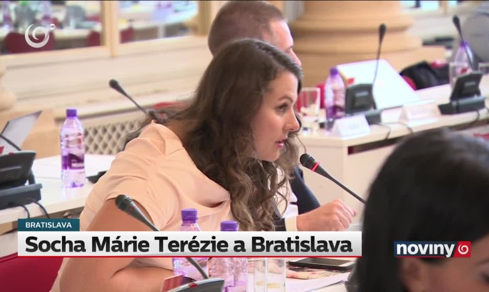 Socha Márie Terézie a Bratislava