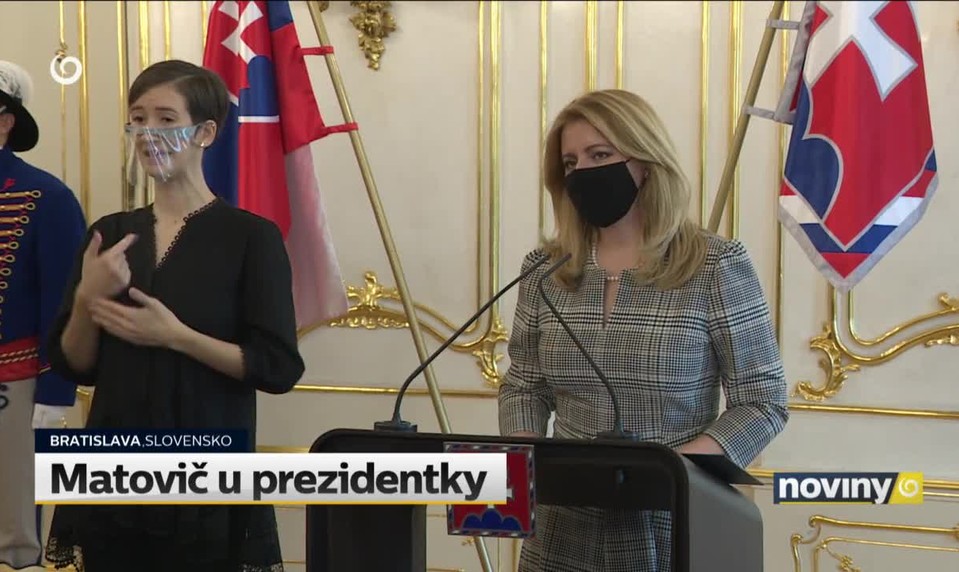 Matovič u prezidentky