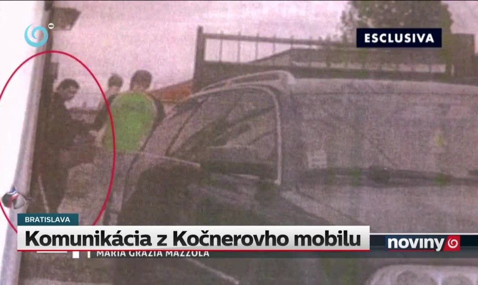Komunikácia z Kočnerovho mobilu