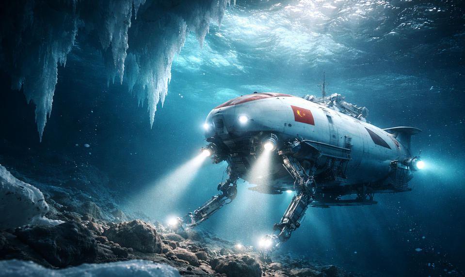 Číňania poslali ľudí pod arktický ľad: To, čo tam zažili, mení hru