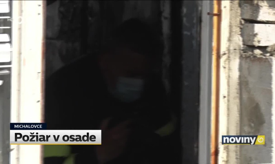 Požiar v osade