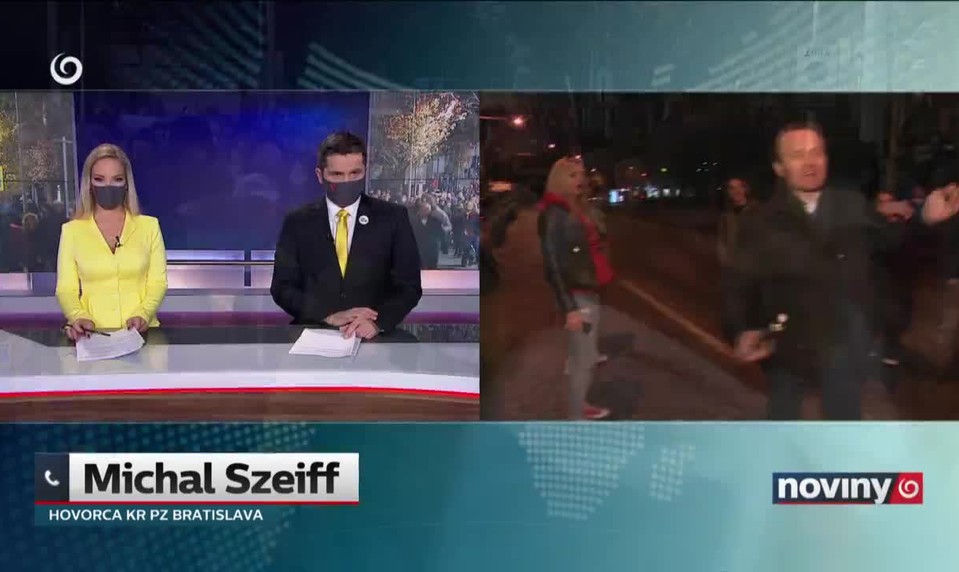 Situácia pred Úradom vlády