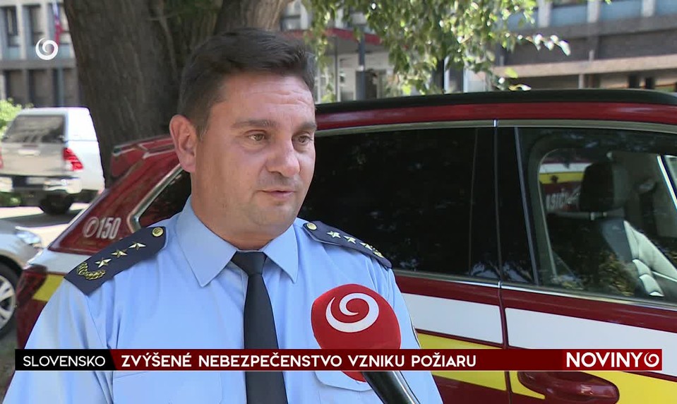 ZVÝŠENÉ NEBEZPEČENSTVO VZNIKU POŽIARU