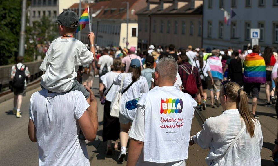 BILLA opäť podporí Dúhový PRIDE Bratislava. Téma rešpektu je pre ňu dôležitá aj vo vnútri firmy