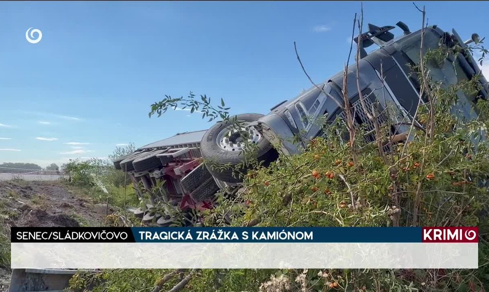 TRAGICKÁ ZRÁŽKA S KAMIÓNOM