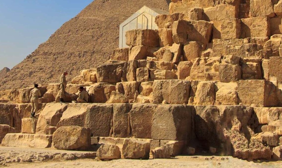 Ultrazvuk odhalil zvláštny tieň v Cheopsovej pyramíde