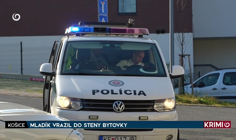 MLADÍK VRAZIL DO STENY BYTOVKY