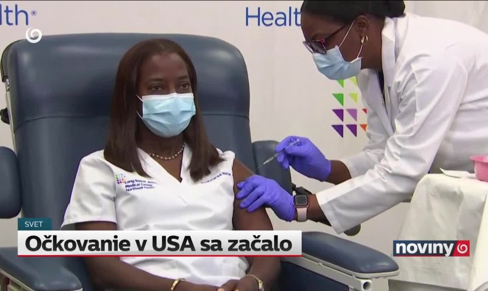 Očkovanie v USA sa začalo