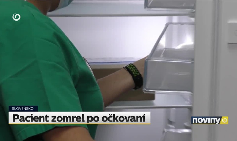 Pacient zomrel po očkovaní