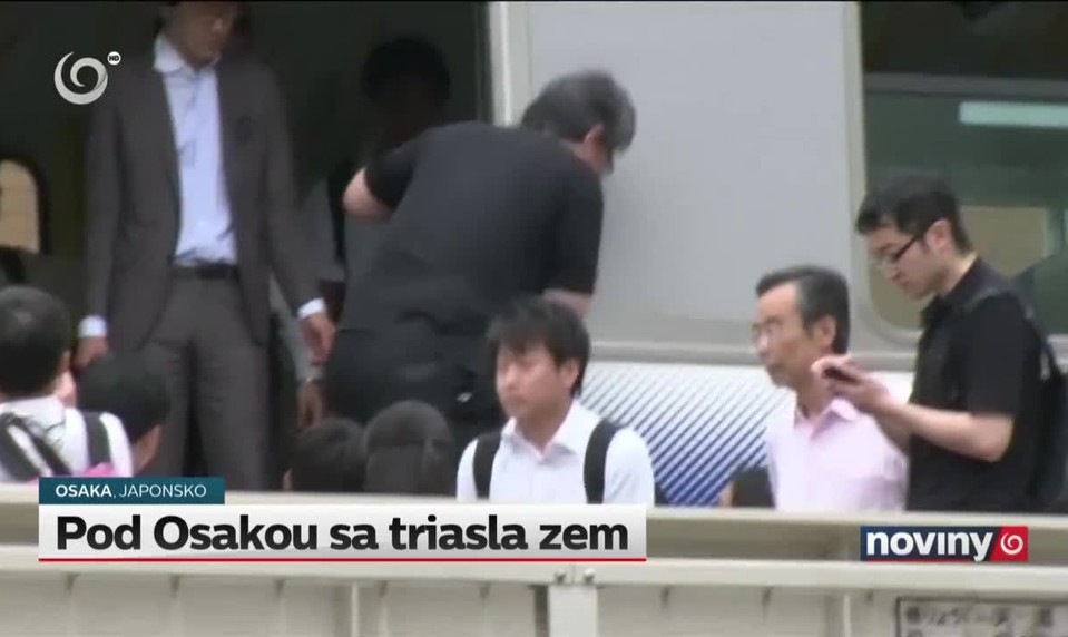 Pod Osakou sa triasla zem