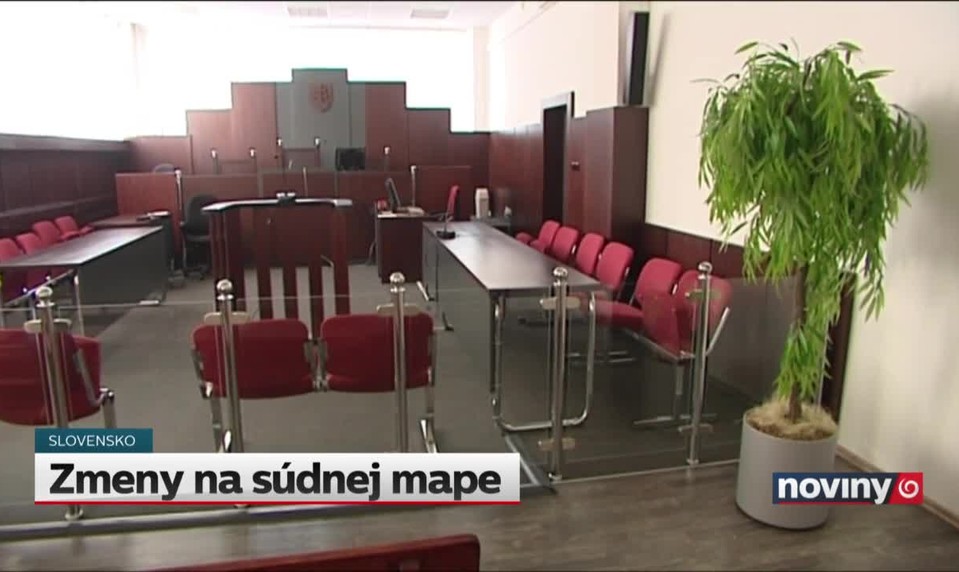 Zmeny na súdnej mape