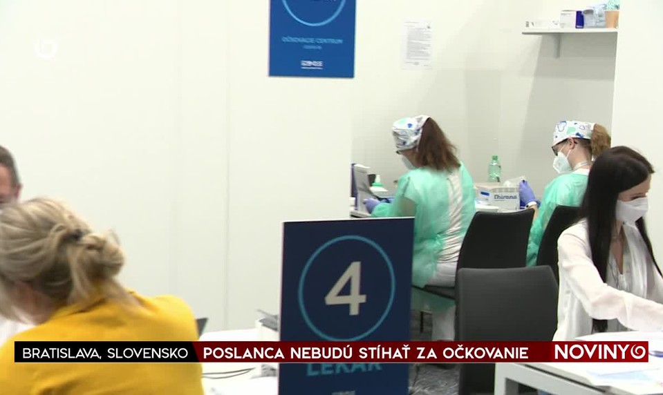 POSLANCA NEBUDÚ STÍHAŤ ZA OČKOVANIE