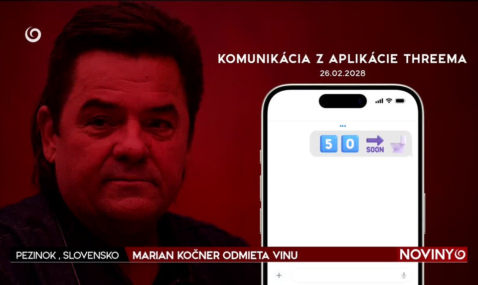 MARIAN KOČNER ODMIETA VINU