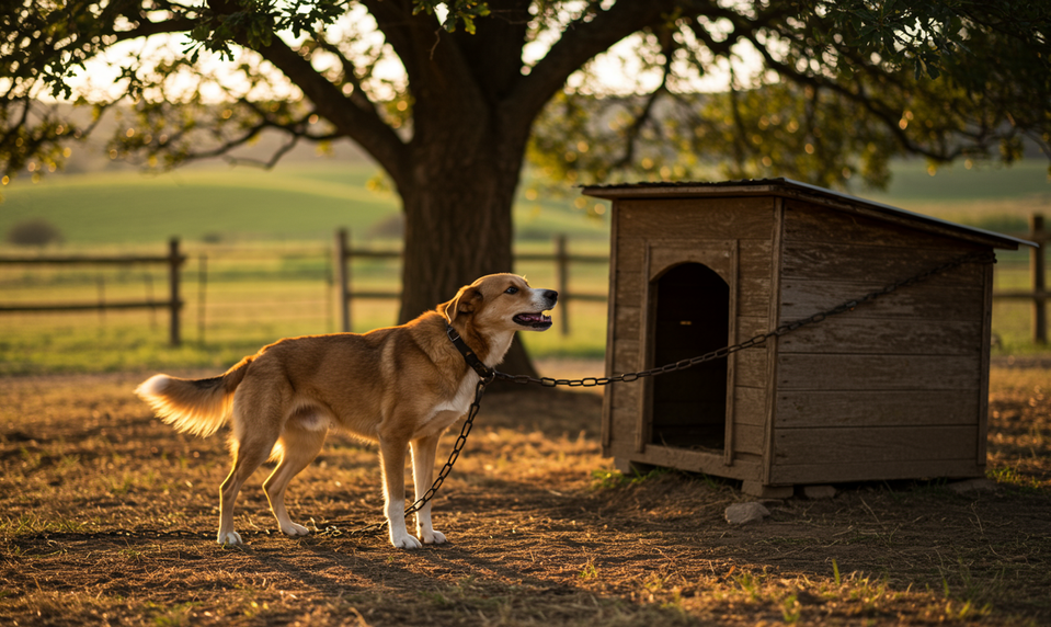 V Česku začne od januára platiť zákaz dlhodobého držania psov na reťazi