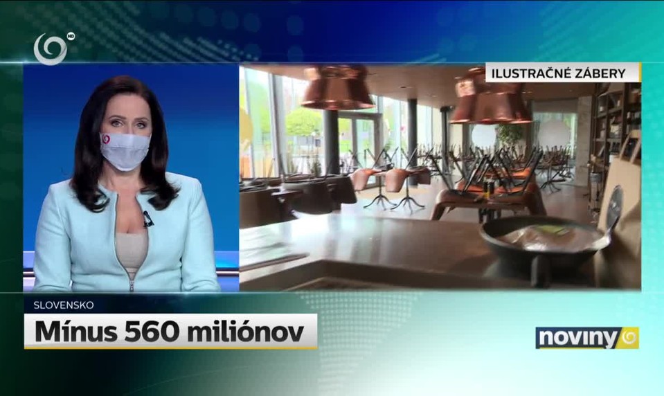 Mínus 560 miliónov