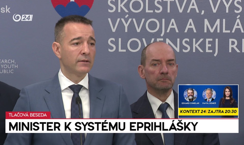 Drucker: Systém ePrihlášok funguje. Rezort tvrdí, že väčšinu problémov už odstránili