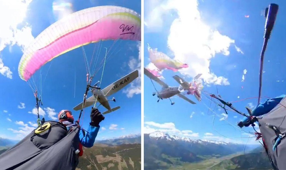 Oklamala smrť: Paraglajdistka prežila vo vzduchu desivú zrážku s lietadlom