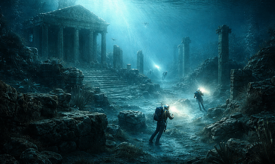 Pod hladinou Európy sa skrýva mesto, ktoré nemalo existovať