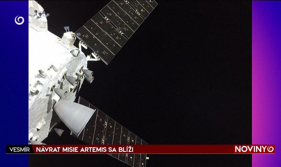 NÁVRAT MISIE ARTEMIS SA BLÍŽI