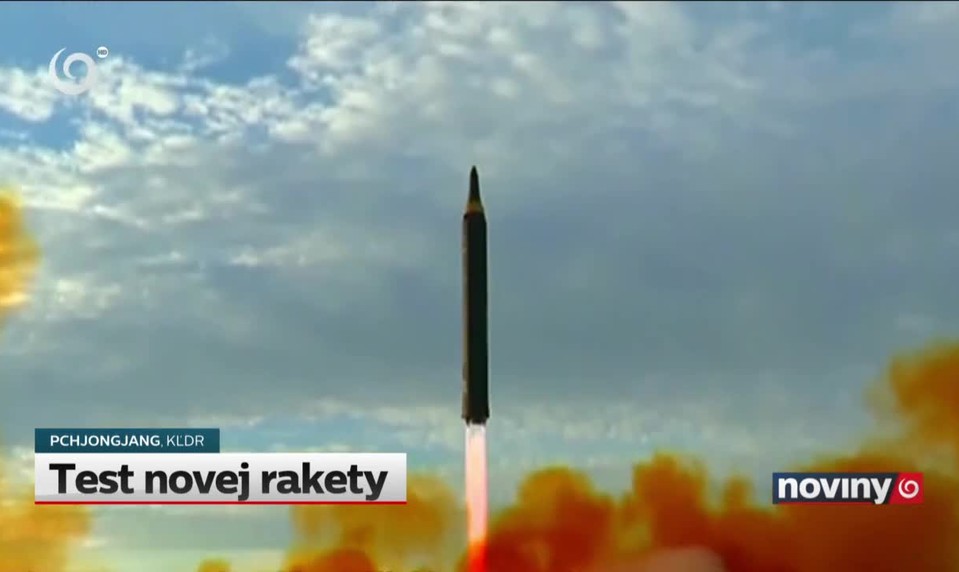 Test novej rakety