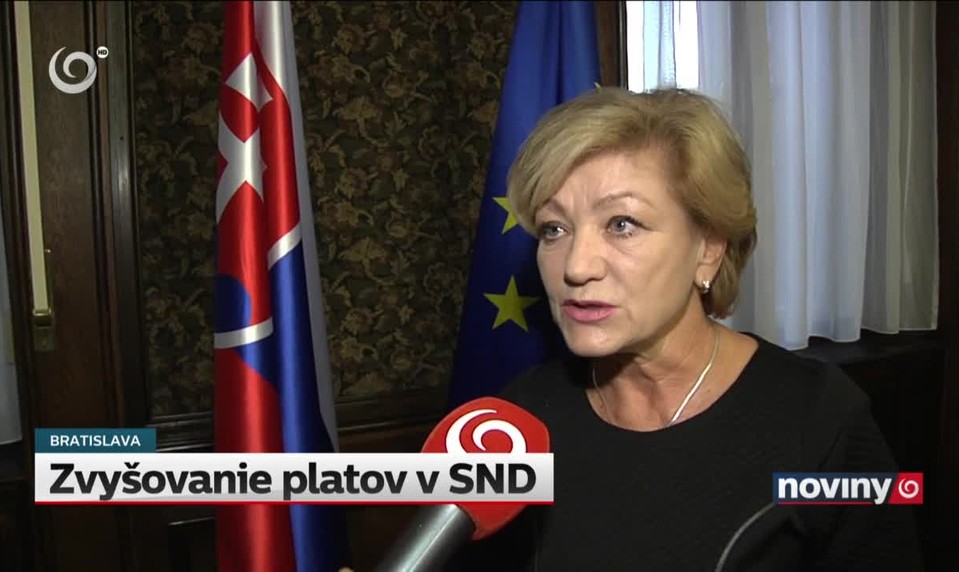 Zvyšovanie platov v SND