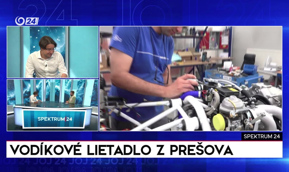 Spektrum 24 o vodíkovom lietadle z Prešova
