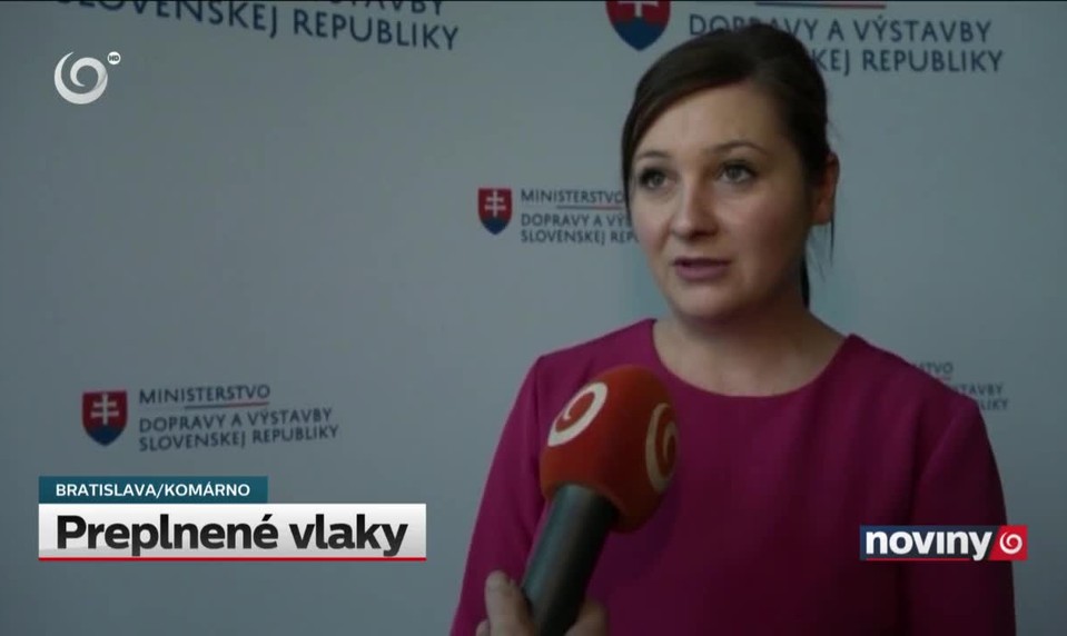Preplnené vlaky