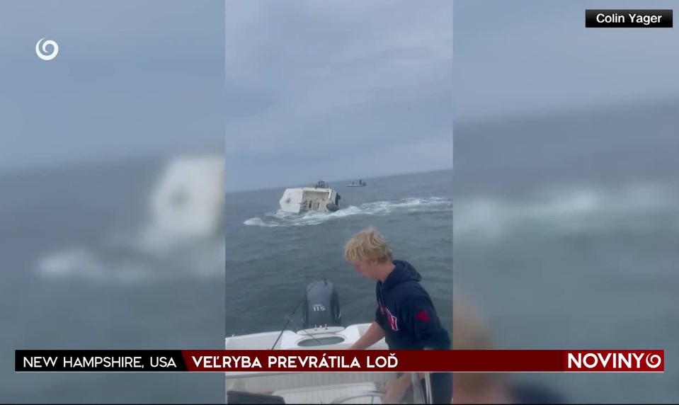 VEĽRYBA PREVRÁTILA LOĎ