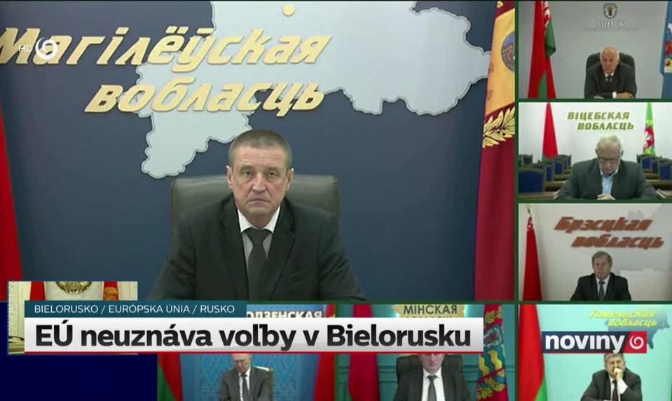 EÚ neuznáva voľby v Bielorusku