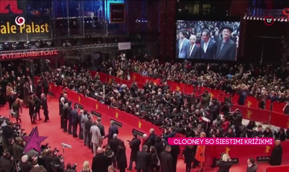 CLOONEY SO ŠIESTIMI KRÍŽIKMI