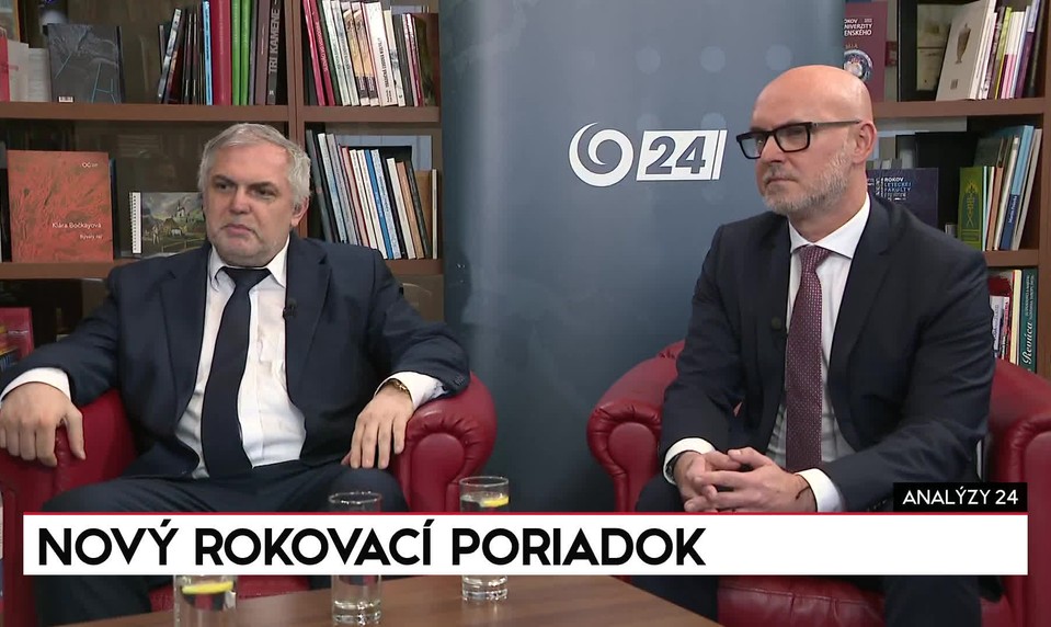 Analýzy 24: Jediný cieľ nového rokovacieho poriadku je umlčať opozíciu, tvrdí Gröhling