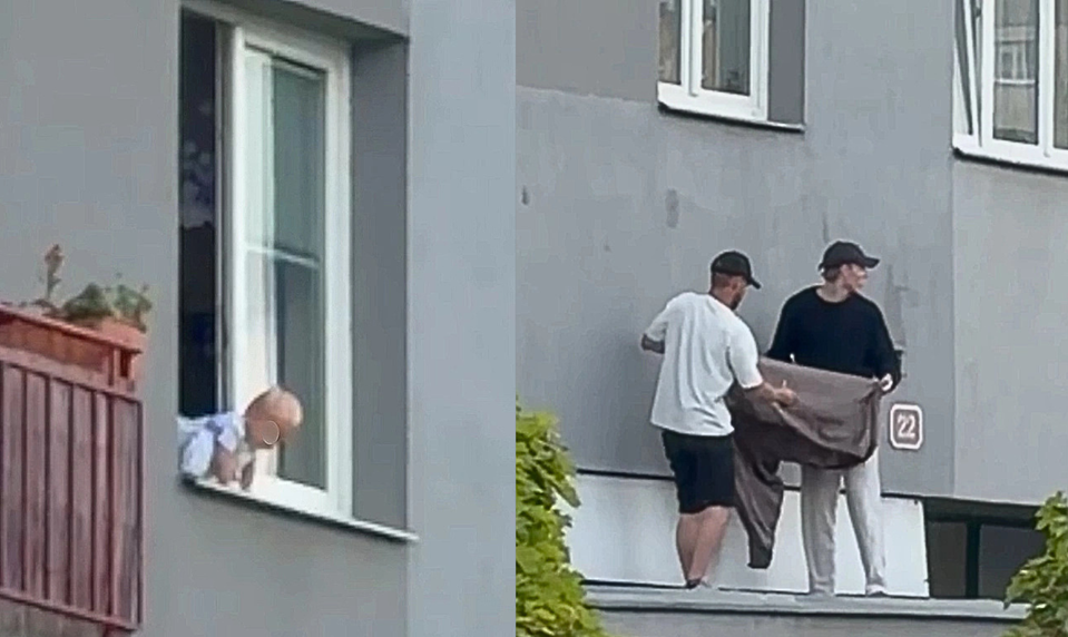 Hrôzostrašné chvíle v Plzni: Kým matka spala, dieťa (2) vyliezlo na vonkajšiu parapetu