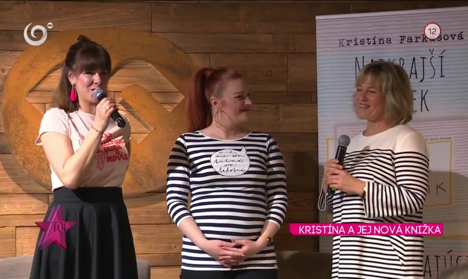 KRISTÍNA A JEJ NOVÁ KNIŽKA