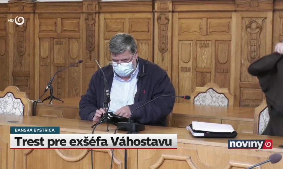 Trest pre exšéfa Váhostavu