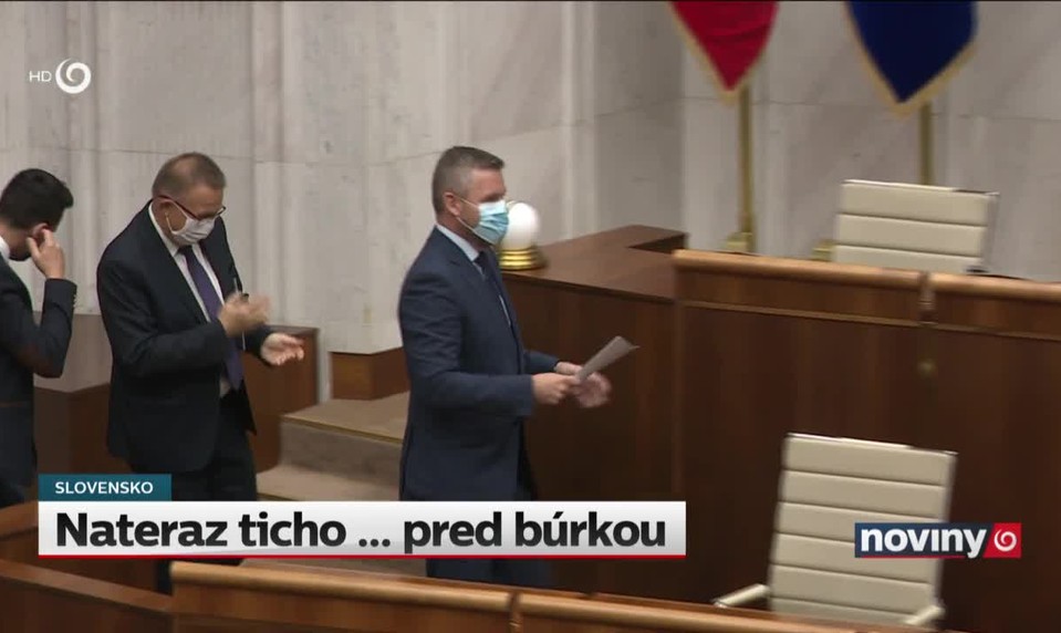 Nateraz ticho ... pred búrkou