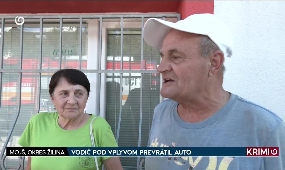 VODIČ POD VPLYVOM PREVRÁTIL AUTO