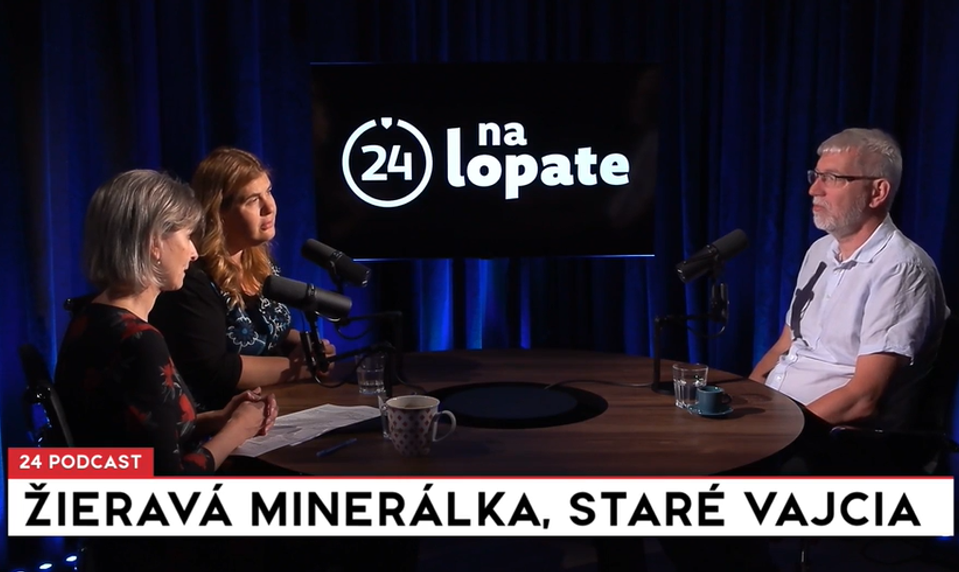 Na lopate: Žieravá minerálka, staré vajcia