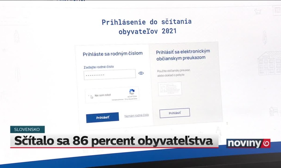 Sčítalo sa 86 percent obyvateľstva