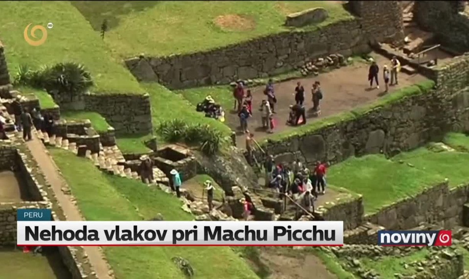 Nehoda vlakov pri Machu Picchu