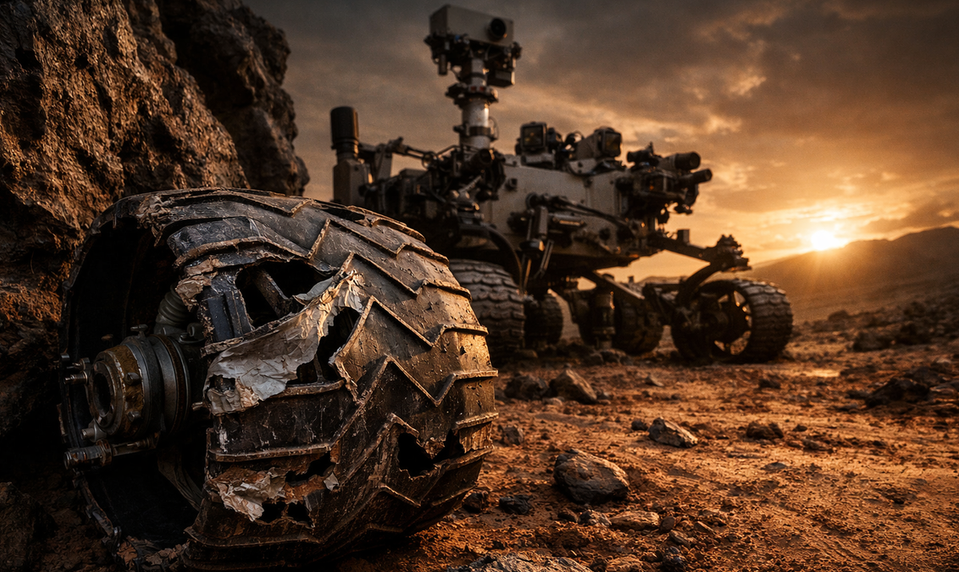 Curiosity na Marse má problém: NASA skúma odvážny trik