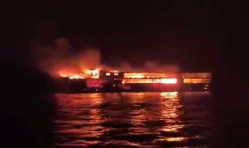 Tragédia pri Filipínach: Pri požiari trajektu zomrelo päť ľudí, hlásia 87 nezvestných