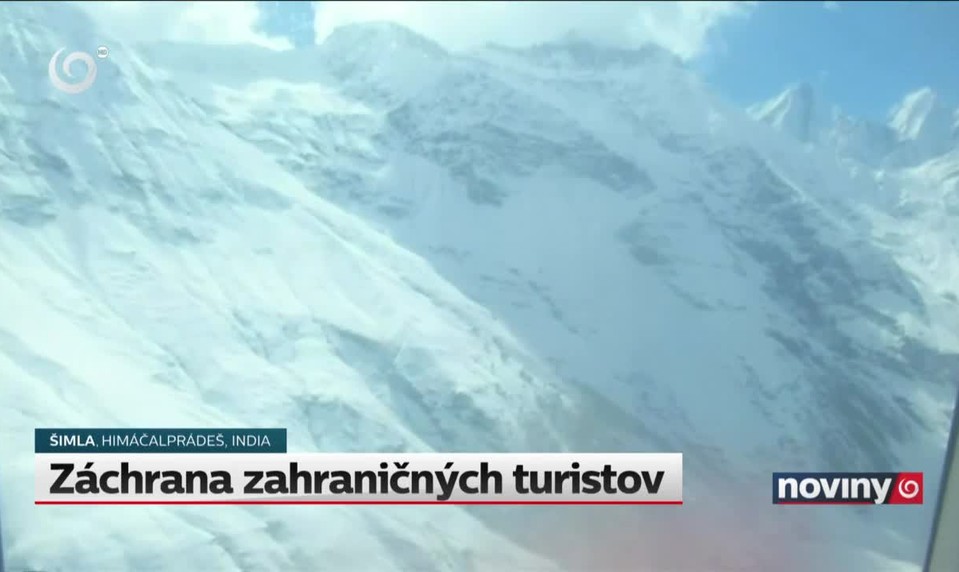 Záchrana zahraničných turistov