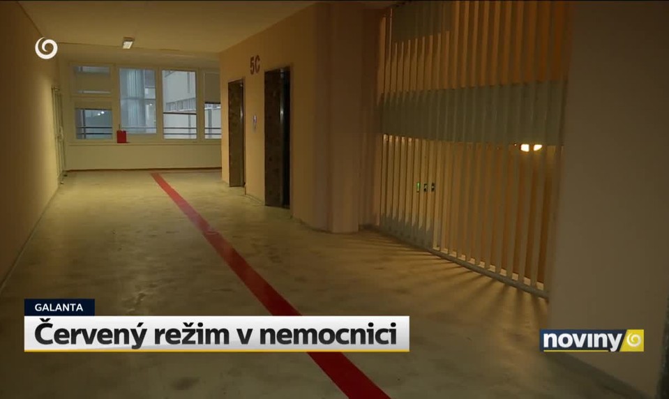 Červený režim v nemocnici