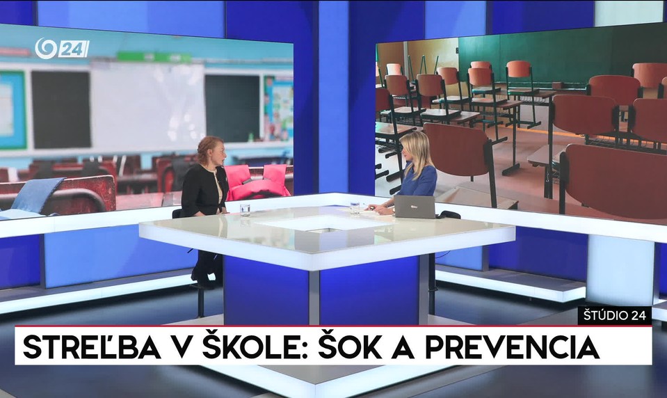 Štúdio 24: Streľba v škole - šok a prevencia