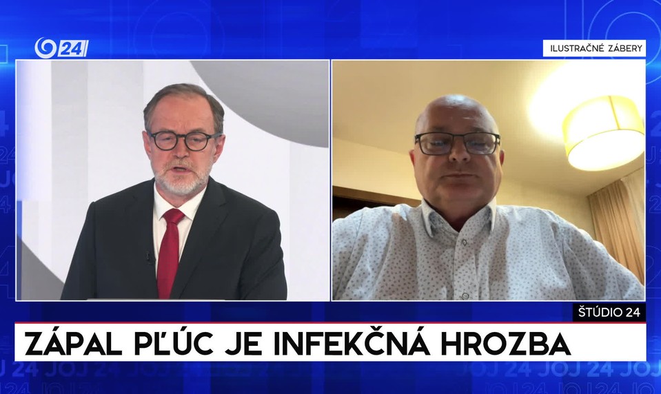 Štúdio 24: Zápal pľúc je infekčná hrozba