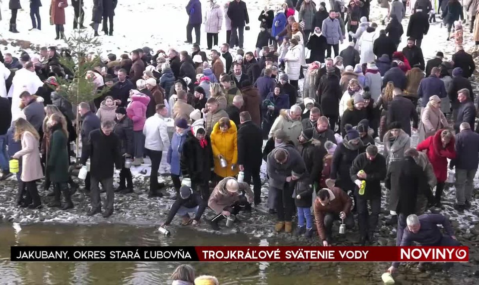TROJKRÁĽOVÉ SVÄTENIE VODY