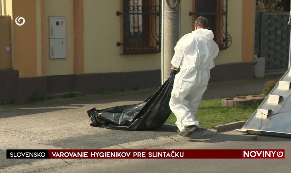 VAROVANIE HYGIENIKOV PRE SLINTAČKU